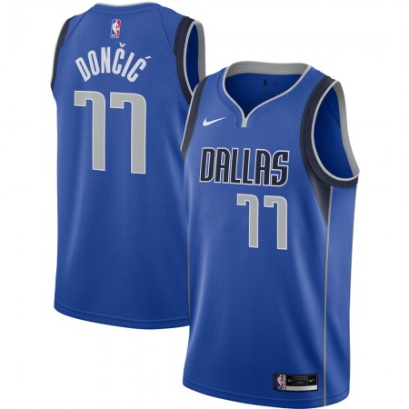 Herren NBA Dallas Mavericks Trikot Luka Doncic 77 Nike 2020-2021 Icon Edition Swingman